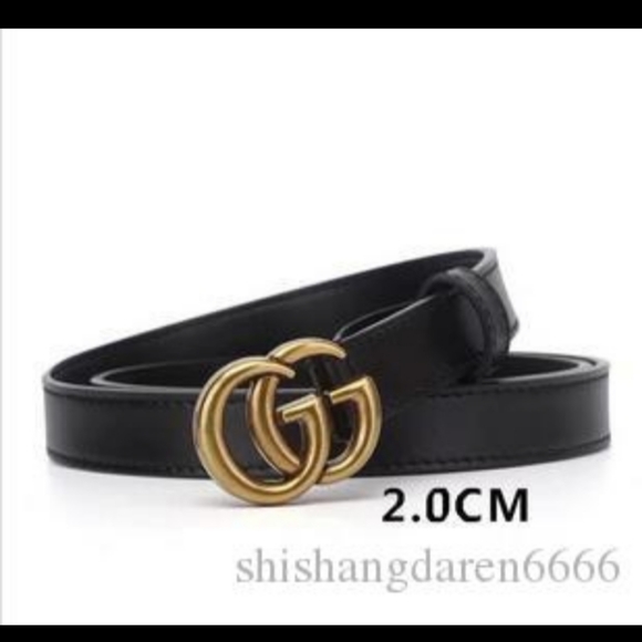 Reposhed monogrammed belt - Picture 2 of 4